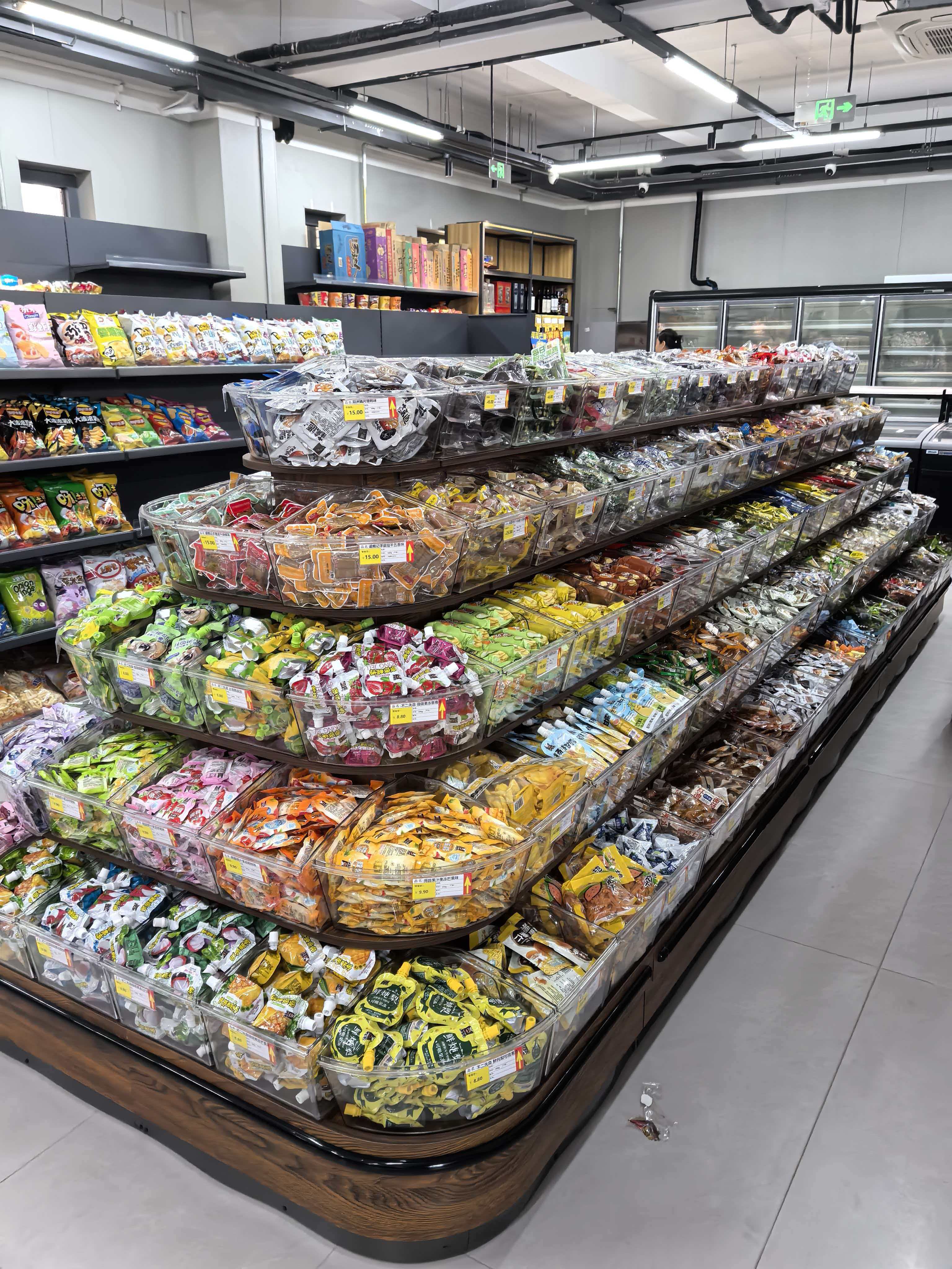 昂昂溪区钢木货架文具店货架 - 厂家